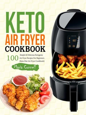 cover image of Keto Air Fryer Cookbook